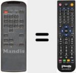 Telecomando sostituto di STR 1060