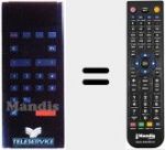 Telecomando sostituto di CABLE TV