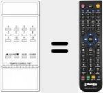 Telecomando sostituto di REMOTE CONTROL UNIT 12P