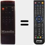 Telecomando sostituto di CSR 10