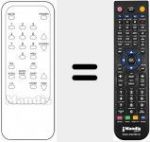 Telecomando sostituto di CSR 1224