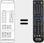 Telecomando sostituto di DIGICOMPUTER 44 KEYS