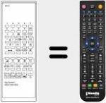 Telecomando sostituto di DIGISYSTEM STEREO TL