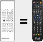 Telecomando sostituto di DIGIT 2000