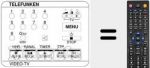 Telecomando sostituto di FB 1135 TTP (925TX1684)