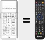 Telecomando sostituto di FB 280 VT