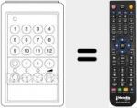 Telecomando sostituto di FB 412