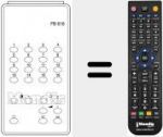 Telecomando sostituto di FB 616