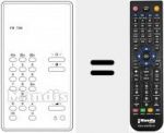 Telecomando sostituto di FB 739