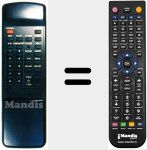 Telecomando sostituto di F SAT 4