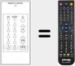 Telecomando sostituto di GALAXY 24