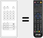 Telecomando sostituto di IR 16