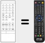 Telecomando sostituto di INFRARED 1060 TS