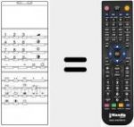 Telecomando sostituto di 30 M