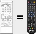 Telecomando sostituto di INFRARED REMOTE CONT