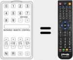 Telecomando sostituto di INFRARED REMOTE CONT