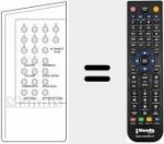 Telecomando sostituto di IR 20 / 40