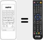 Telecomando sostituto di JXRA