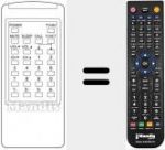 Telecomando sostituto di M 51 H