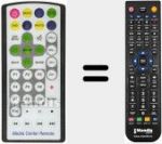 Telecomando sostituto di MEDIA CENTER REMOTE