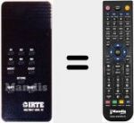 Telecomando sostituto di MULTISAT MOD. 01