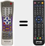 Telecomando sostituto di MULTIVISION