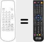 Telecomando sostituto di N9166