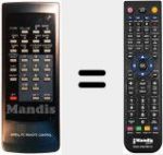 Telecomando sostituto di NBA-434