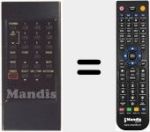 Telecomando sostituto di ODE 620