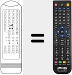 Telecomando sostituto di RC 1255