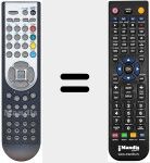 Telecomando sostituto di RC 1900