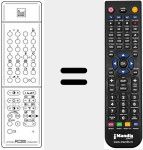 Telecomando sostituto di RC 200