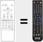 Telecomando sostituto di RC 2143