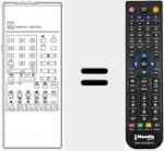 Telecomando sostituto di RC 5370