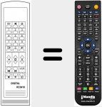 Telecomando sostituto di RC 5410