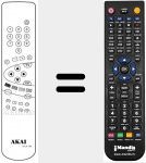 Telecomando sostituto di RCS 702