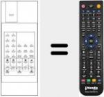 Telecomando sostituto di RCS 9085
