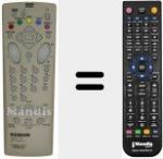 Telecomando sostituto di RCT 110 DA 1