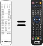 Telecomando sostituto di RCT 3006