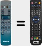 Telecomando sostituto di RCT 3016