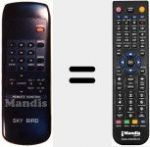Telecomando sostituto di REMOTE CONTROL