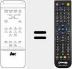 Telecomando sostituto di RHT 04