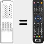 Telecomando sostituto di RM 113