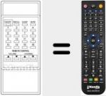 Telecomando sostituto di S-1099VA08