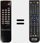 Telecomando sostituto di SAT 48