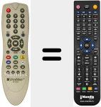 Telecomando sostituto di SR-1000 P