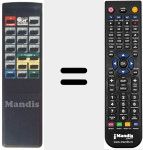 Telecomando sostituto di SR 160