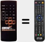 Telecomando sostituto di SR 5700