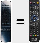 Telecomando sostituto di STAR SAT