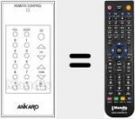 Telecomando sostituto di STR 550